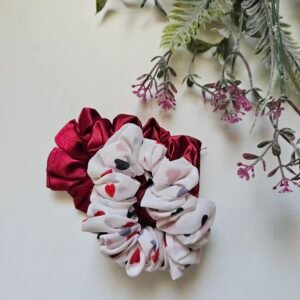 Stylish Scrunchie Hair Tie Combo