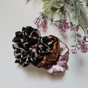 Stylish Scrunchie Hair Tie Combo