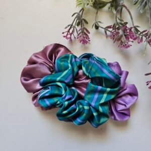 Stylish Scrunchie Hair Tie Combo