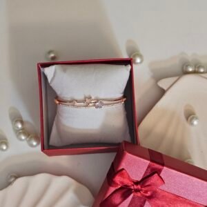 Radiant stars bangle bracelet