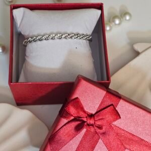 925 sterling silver string of diamonds