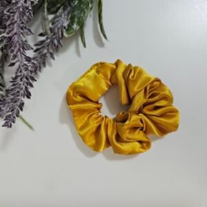 Solid Silk Scrunchies