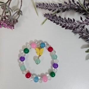 Colorful Charm Beaded Bracelet