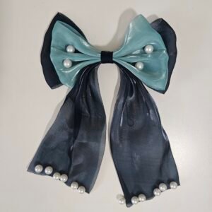 Double Colored Pearly Bow