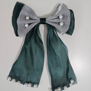 Double Colored Pearly Bow
