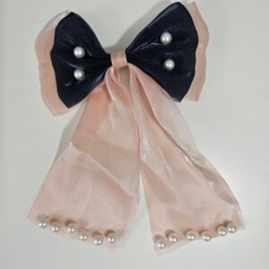 Double Colored Pearly Bow