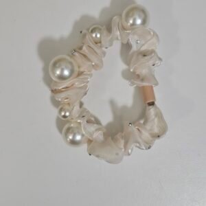 Premium Pearly Scrunchies