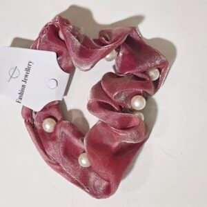 Premium Pearly Scrunchies