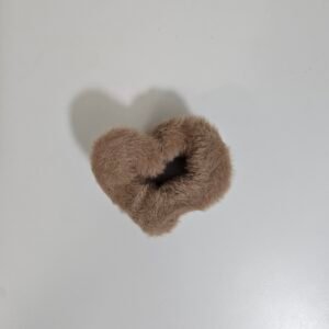 Faux Fur Fuzzy Claw Clip