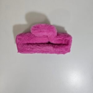 Faux Fur Fuzzy Claw Clip