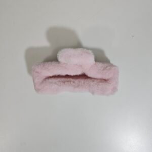 Faux Fur Fuzzy Claw Clip