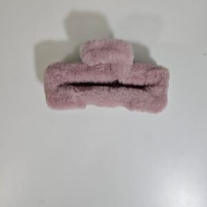 Faux Fur Fuzzy Claw Clip