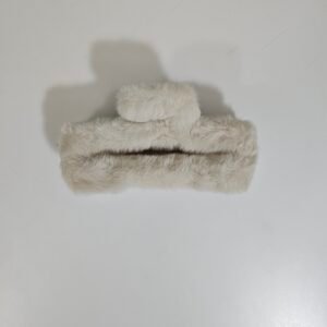 Faux Fur Fuzzy Claw Clip