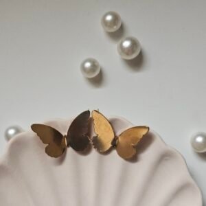 Gold Chunky Butterfly Bold